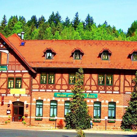 Hotel Zum Goldenen Hirsch Sankt Kilian Buitenkant foto